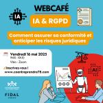 Webcafé IA & RGPD - 16 mai 2025