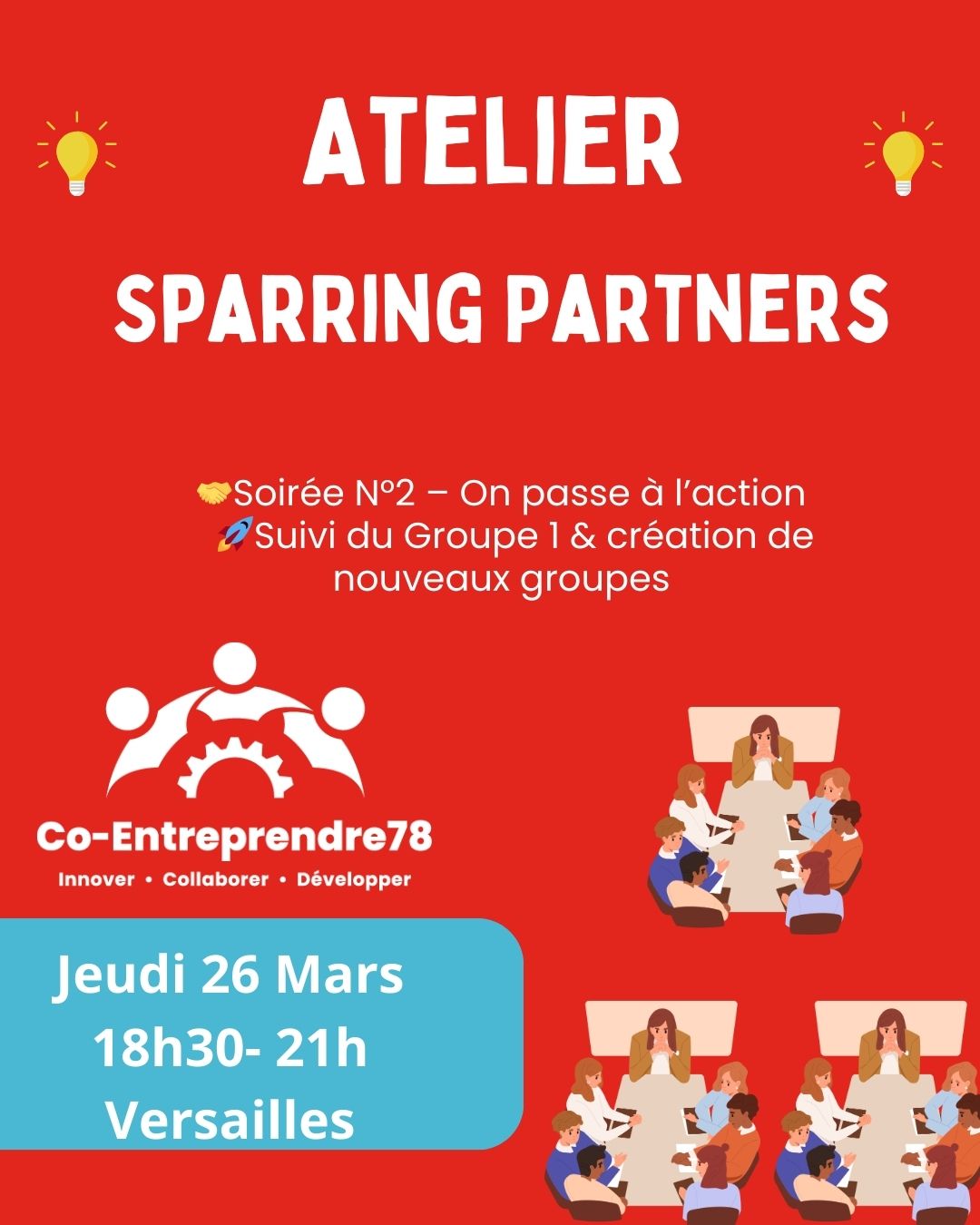 Afterwork Sparring Partners -Jeudi 26 Mars