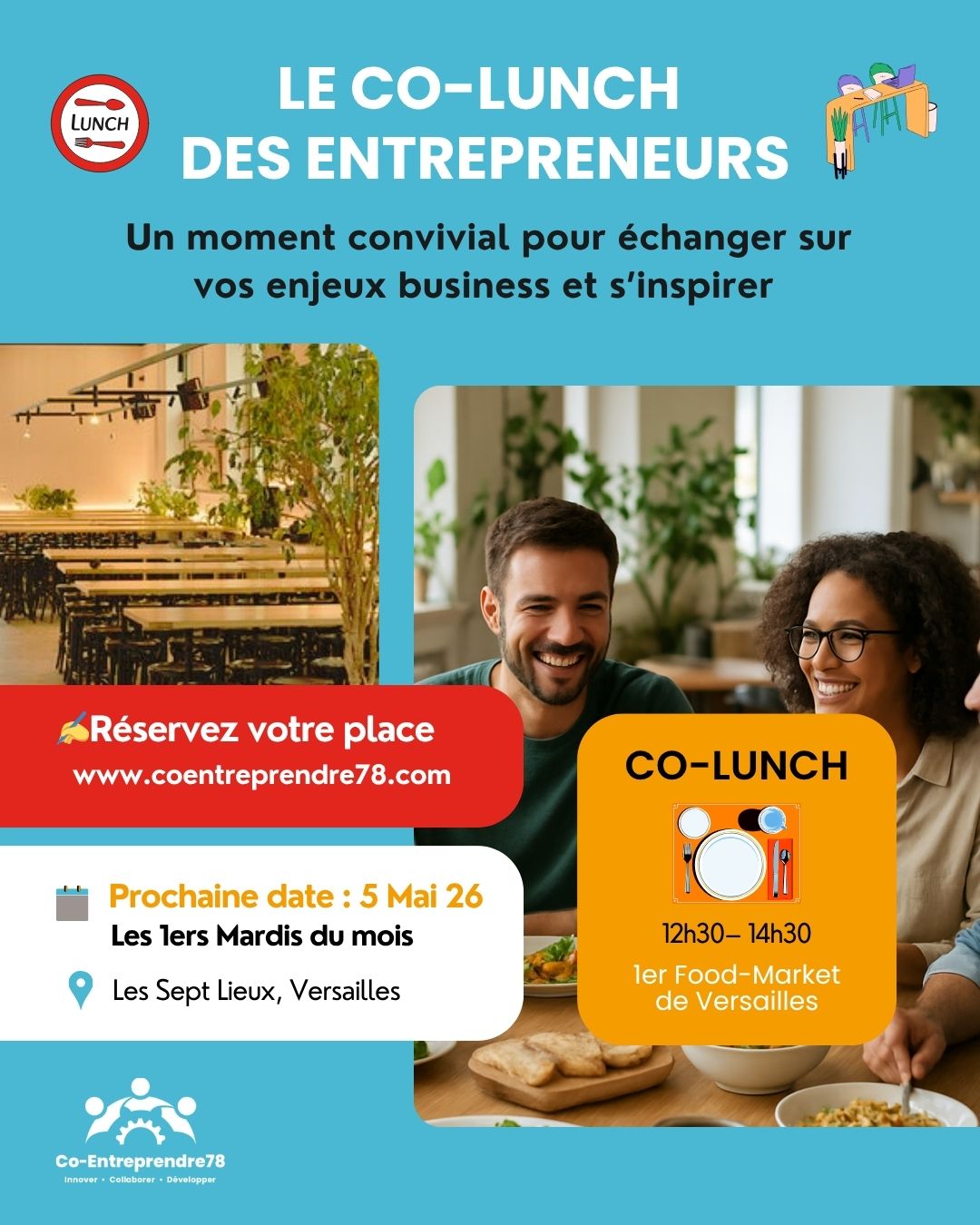 CO-LUNCH  des ENTREPRENEURS
