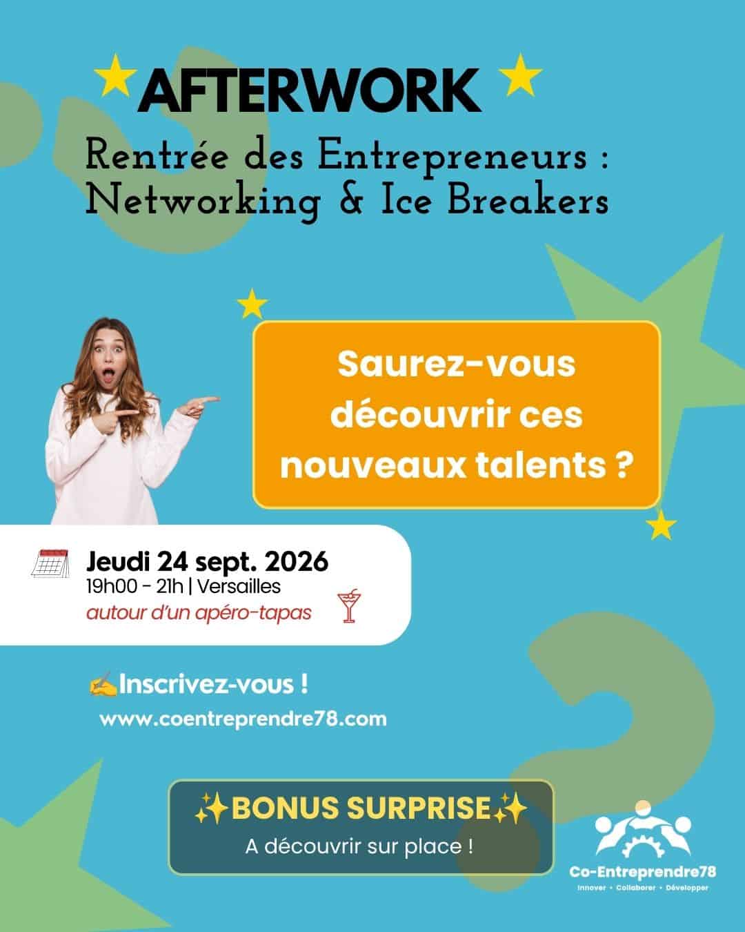 Afterwork de la Rentrée : 'Les Rencontres des Entrepreneurs'-