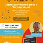 Workshop "Gagnez en efficacité grâce à l’Ennéagramme"