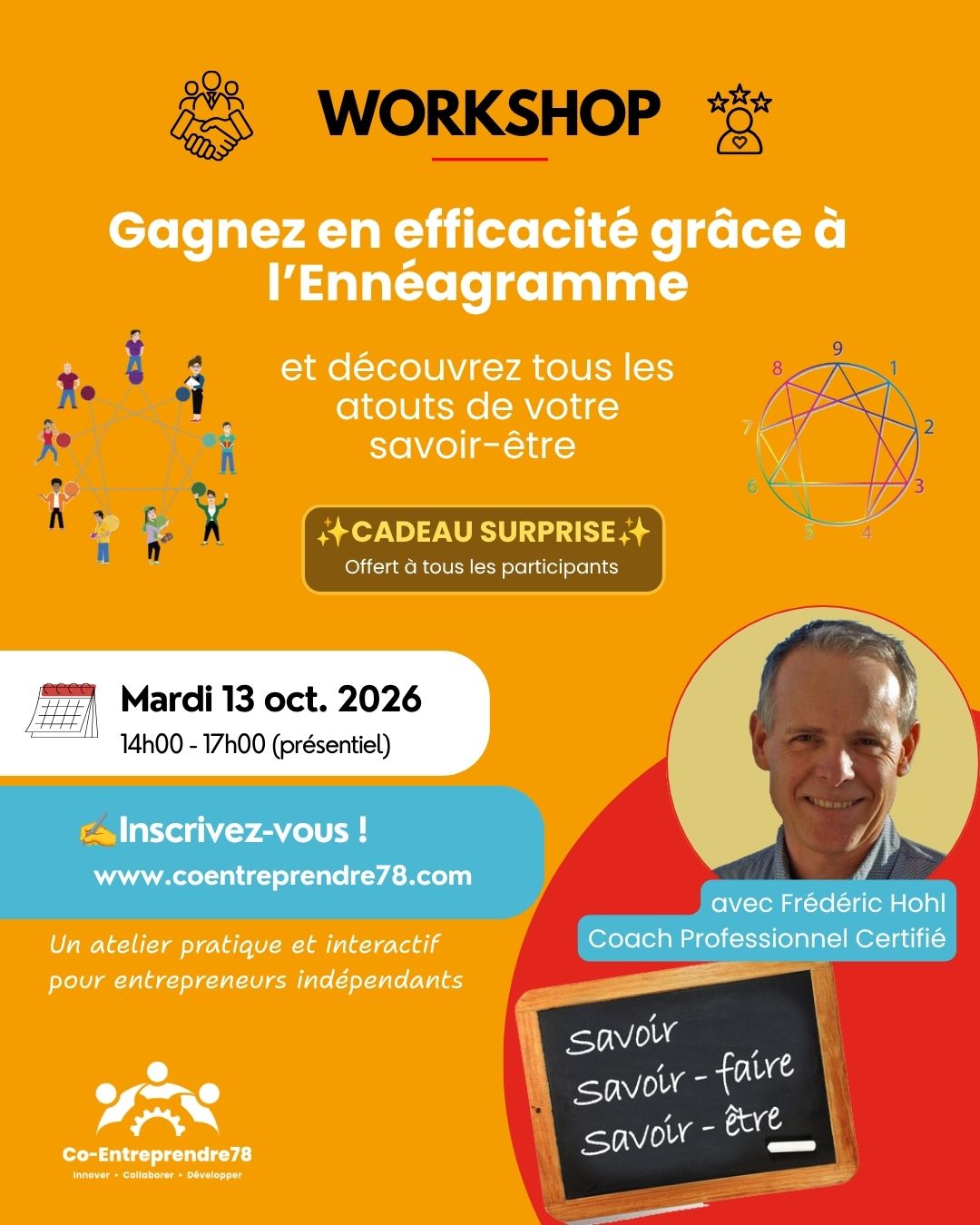 Workshop "Gagnez en efficacité grâce à l’Ennéagramme"